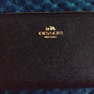 Black Coach Wallet